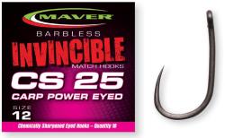 Maver Carlige Maver Invincible CS25 Carp Power Eyed, Nr. 14, 10 buc/plic (G1106)