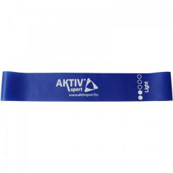 Aktívsport Mini band erősítő szalag 30 cm Aktivsport gyenge kék (203800005) - vitalcafe