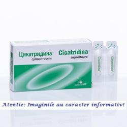 Naturpharma Cicatridina 10 supozitoare FarmaDerma