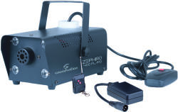 Soundsation ZEPHIRO 400 FLAME - ZEPHIRO 400 FLAME - 400 Watt füstgép, 4 borostyán színű LED-del és vezeték nélküli vezérlővel - E866E
