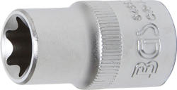 BGS technic Cheie tubulară Profil E | 12, 5 mm (1/2") | E16 (BGS 6466) (6466) Set capete bit, chei tubulare
