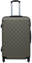 vidaXL Set de valize cu carcasă rigidă, 2 piese, antracit, ABS (92432) Valiza