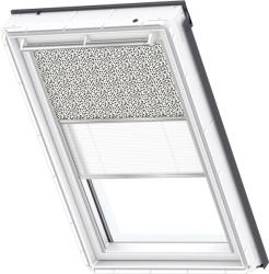 VELUX Rulou Duo opac + plisat - Marime MK08 - Operare manuala - Culoare 4573