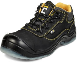 CERVA BLACK KNIGHT munkavédelmi cipő fekete TPU MF S3 SRC 48 (0201036360048) - megatool