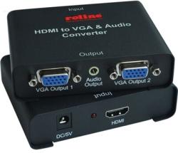Roline HDMI to 2x VGA Multiplier (14.01.3526)