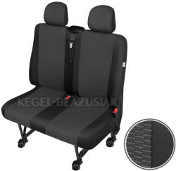 Kegel Polonia Huse scaun bancheta auto cu 2 locuri Ares Trafic pentru Nissan Primastar Opel Vivaro Renault Trafic Kft Auto (5-1443-217-4015)