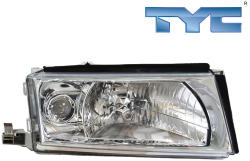 TYC Far Skoda Octavia 1 Sedan Combi 2000-2011 Partea DREAPTA, faruri skoda cu lampa ceata, tip bec H3+H4 , cu motoras , electric , TYC Kft Auto (6921101E)