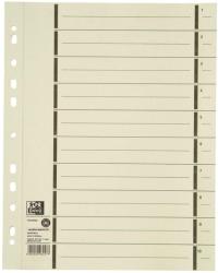 Oxford Separatoare carton manila, 230g/mp, 300 x 240mm, 100/set, OXFORD - bej (OX-400004671) - birotica-asp