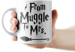 Partikellékek From Muggle To Mrs. lánybúcsú bögre