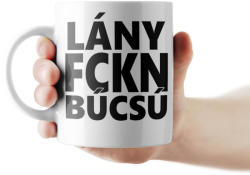 Partikellékek Lány - FCKN - búcsú bögre lánybúcsúra
