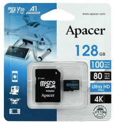 Apacer microSDXC 128GB C10/V30 AP128GMCSX10U7-R