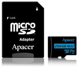 Apacer microSDXC 256GB U3/V30 AP256GMCSX10U7-R