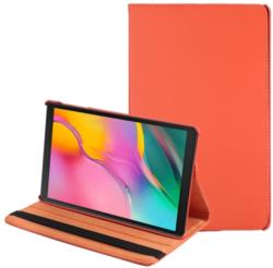 Lemontti Husa Tableta Samsung Galaxy Tab A 2019 10.1 inch Lemontti Litchi Flip Leather Case Orange (SAS4211E)