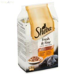 Sheba 6x50 g alutasakos eledel macskáknak Szárnyas válogatás