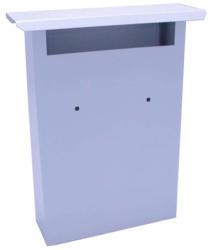  Postaláda álló 21x32cm fehér nosztalgia sima (ZÁR-2300102)