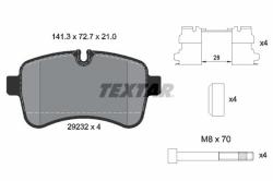 TEXTAR set placute frana, frana disc TEXTAR Q+ 2923201 (2923201)