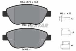 TEXTAR set placute frana, frana disc TEXTAR Q+ 2398101 (2398101)