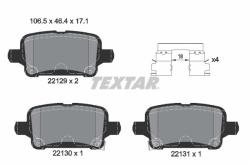 TEXTAR set placute frana, frana disc TEXTAR Q+ 2212901 (2212901)