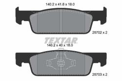 TEXTAR set placute frana, frana disc TEXTAR Q+ 2570201 (2570201)