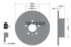 TEXTAR Disc frana TEXTAR PRO 92046903 (92046903)