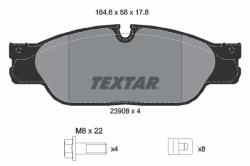 TEXTAR set placute frana, frana disc TEXTAR Q+ 2390801 (2390801)