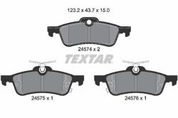 TEXTAR set placute frana, frana disc TEXTAR Q+ 2457401 (2457401)