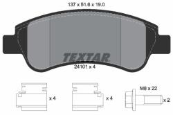 TEXTAR set placute frana, frana disc TEXTAR Q+ 2410101 (2410101)
