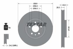 TEXTAR Disc frana TEXTAR PRO 92074003 (92074003)