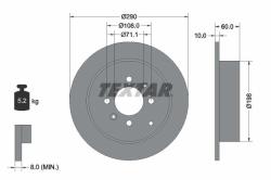 TEXTAR Disc frana TEXTAR PRO 92080703 (92080703)