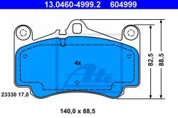 ATE set placute frana, frana disc ATE 13.0460-4999.2 - automobilus