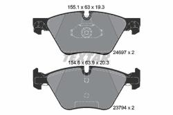 TEXTAR set placute frana, frana disc TEXTAR Q+ 2469701 (2469701)