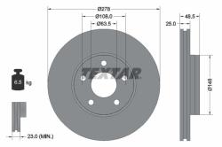 TEXTAR Disc frana TEXTAR PRO 92237703 (92237703)