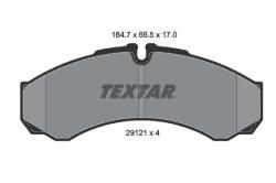 TEXTAR set placute frana, frana disc TEXTAR Q+ 2912111 (2912111)