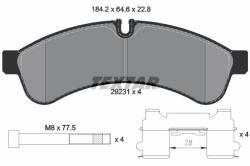 TEXTAR set placute frana, frana disc TEXTAR Q+ 2923101 (2923101)