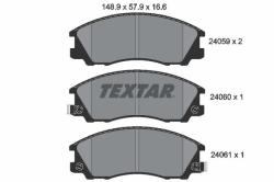 TEXTAR set placute frana, frana disc TEXTAR 2405901 (2405901)