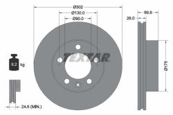 TEXTAR Disc frana TEXTAR PRO 92228603 (92228603)