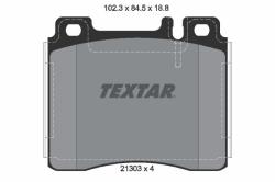 TEXTAR set placute frana, frana disc TEXTAR Q+ 2130304 (2130304)