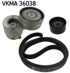 SKF Set curea transmisie cu caneluri SKF VKMA 36038 (VKMA 36038) - automobilus