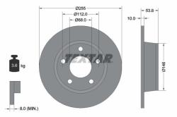 TEXTAR Disc frana TEXTAR 92104103 - automobilus