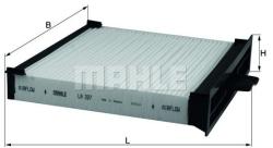 KNECHT Filtru, aer habitaclu KNECHT LA 227 (LA 227)