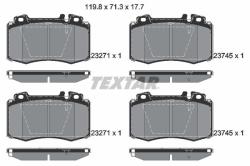TEXTAR set placute frana, frana disc TEXTAR Q+ 2374502 (2374502)