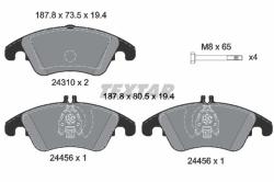 TEXTAR set placute frana, frana disc TEXTAR Q+ 2431001 (2431001)