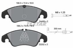 TEXTAR set placute frana, frana disc TEXTAR 2440903 (2440903)