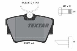 TEXTAR set placute frana, frana disc TEXTAR Q+ 2398001 (2398001)