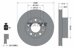 TEXTAR Disc frana TEXTAR PRO 92275003 (92275003)