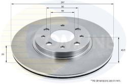 COMLINE Disc frana COMLINE ADC1803V - automobilus