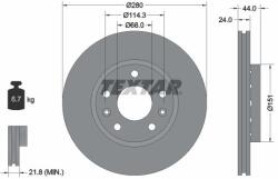 TEXTAR Disc frana TEXTAR PRO+ 92195505 (92195505)