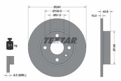 TEXTAR Disc frana TEXTAR PRO 92111003 (92111003)