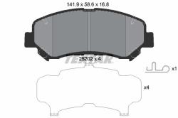TEXTAR set placute frana, frana disc TEXTAR 2520201 (2520201)