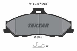 TEXTAR set placute frana, frana disc TEXTAR 2354001 (2354001)